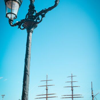 Fotografia zatytułowany „Old love boat” autorstwa Antonin Borie, Oryginalna praca, Fotografia cyfrowa