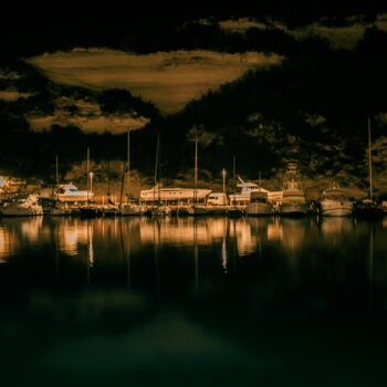 Fotografie getiteld "Bonifacio portu" door Antonin Borie, Origineel Kunstwerk, Digitale fotografie