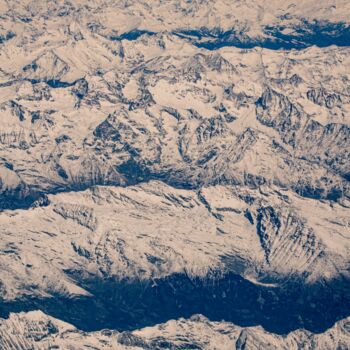 Photographie intitulée "Alps view" par Antonin Borie, Œuvre d'art originale, Photographie numérique