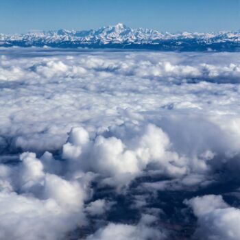 Fotografie mit dem Titel "Mont Blanc II" von Antonin Borie, Original-Kunstwerk, Digitale Fotografie