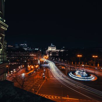 Photographie intitulée "One night In Madrid…" par Antonin Borie, Œuvre d'art originale, Photographie numérique