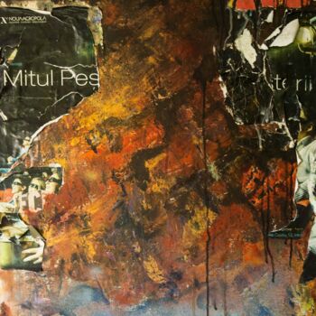 Ζωγραφική με τίτλο "'' Mitul Pesterii '…" από Antonio Bagia, Αυθεντικά έργα τέχνης, Ακρυλικό
