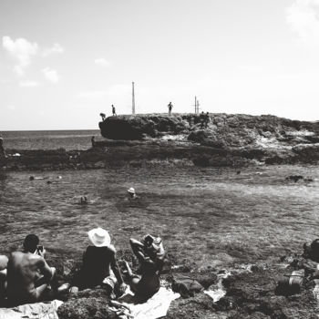 Fotografia intitolato "Lampedusa \ mar mor…" da Antonio Intorcia, Opera d'arte originale