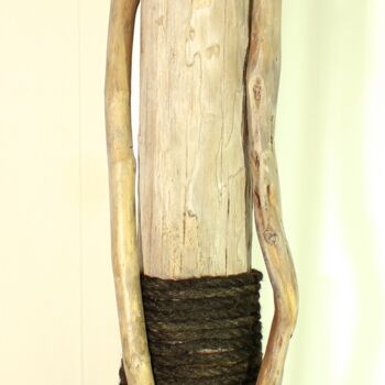 Sculpture titled "Tato" by Antonio Martinez Ruiz, Original Artwork, Wood