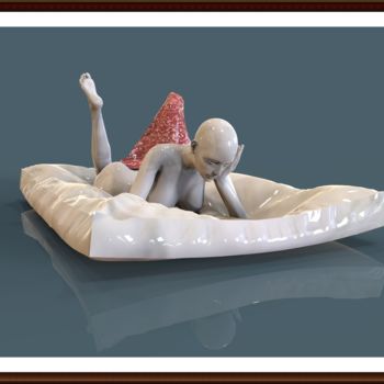 Arte digitale intitolato "amata-lettura-002.j…" da Antonio Rafanelli, Opera d'arte originale, Modellazione 3D