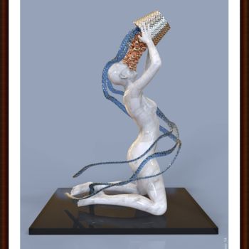 Arte digitale intitolato "doccia-fredda-001.j…" da Antonio Rafanelli, Opera d'arte originale, Modellazione 3D