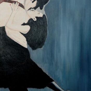 Pintura intitulada "A vida é um tango" por Antonio Tavares, Obras de arte originais