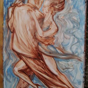 Pintura titulada "tango" por Antonio Benfenati, Obra de arte original