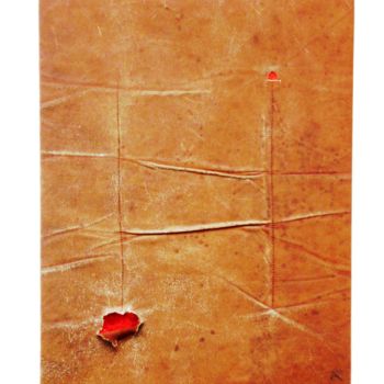 Γλυπτική με τίτλο "DENSO SANGUE" από Antonio Fumagalli, Αυθεντικά έργα τέχνης