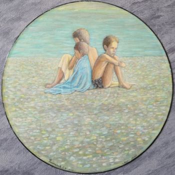 Картина под названием "море лето" - Roman Antonov, Подлинное произведение искусства, Акрил