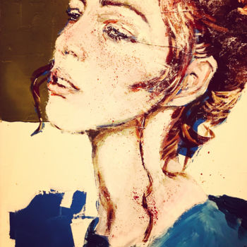 Peinture intitulée "Chloe 1" par Anton Popov, Œuvre d'art originale, Acrylique