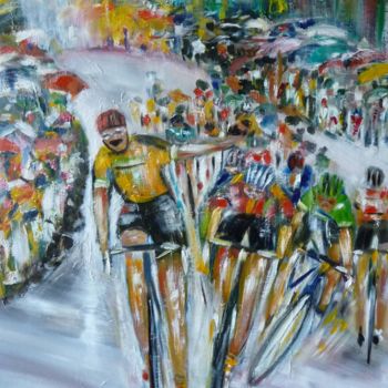 绘画 标题为“Tour de France” 由Oliver Anton, 原创艺术品, 油