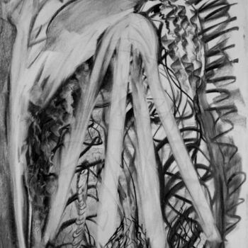Рисунок под названием "Tripod" - Antoon Diepstraten, Подлинное произведение искусства, Другой