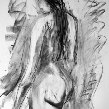 Рисунок под названием "Girl" - Antoon Diepstraten, Подлинное произведение искусства, Другой