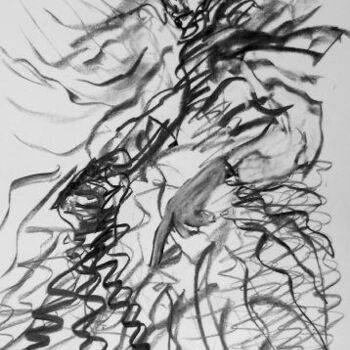 Рисунок под названием "the finger" - Antoon Diepstraten, Подлинное произведение искусства, Другой