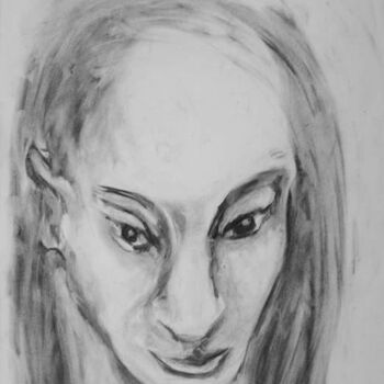 Drawing titled "Head" by Antoon Diepstraten, Original Artwork, Other