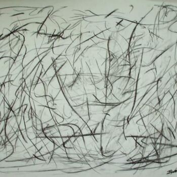 Drawing titled "Abstract" by Antoon Diepstraten, Original Artwork, Other