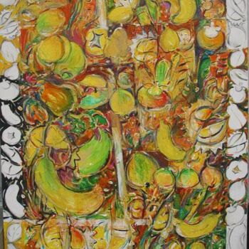 Schilderij getiteld "fruits-series-4-x-3…" door Anuar Dan, Origineel Kunstwerk