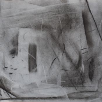 Drawing titled "charcoal drawing" by Anna Sadzik, Original Artwork, Charcoal