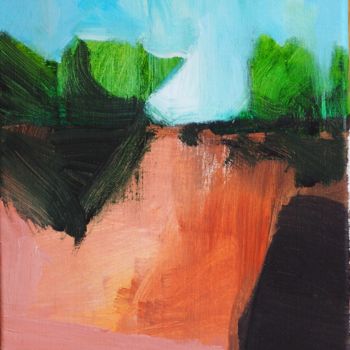 Pintura intitulada "abstraction 6" por Anna Sadzik, Obras de arte originais, Acrílico