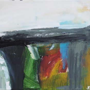 Pittura intitolato "color fields" da Anna Sadzik, Opera d'arte originale, Acrilico