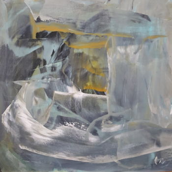 Peinture intitulée "Grotto" par Anya Komaristaia-Dumouchel, Œuvre d'art originale, Acrylique