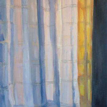 Painting titled "Light through curta…" by Anyck Alvarez Kerloch, Original Artwork, Acrylic