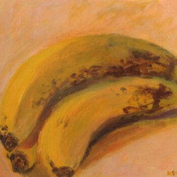 "Yellow on yellow" başlıklı Tablo Anyck Alvarez Kerloch tarafından, Orijinal sanat, Akrilik