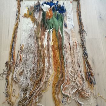 Art textile intitulée "Olympia" par Dari Ja, Œuvre d'art originale, Tapisserie