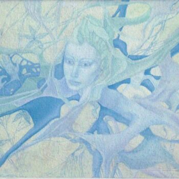Pittura intitolato "The soul attains fr…" da Anzhella Shmidtkhen, Opera d'arte originale, Olio Montato su Cartone