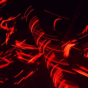 Fotografie getiteld "Série " Laser-Night…" door Ao, Origineel Kunstwerk, Digitale fotografie