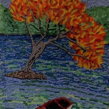 "Δέντρο μέσα στη λίμ…" başlıklı Heykel Αφροδιτη Ζαμπετακη tarafından, Orijinal sanat, Mozaik