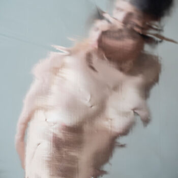 Fotografia zatytułowany „In-out model (№10)” autorstwa Apollinariia Ilina, Oryginalna praca, Fotografia cyfrowa