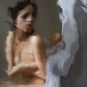 Fotografia zatytułowany „In-out model (№ 1)” autorstwa Apollinariia Ilina, Oryginalna praca, Fotografia cyfrowa