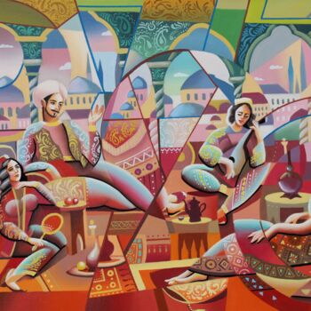 Pintura titulada "Apollonas Soben`s «…" por Apollonas Soben, Obra de arte original, Oleo Montado en Bastidor de camilla de m…