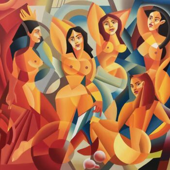 «Soben`s Les Demoiselles d'Avignon» Tribute to Pablo Picasso