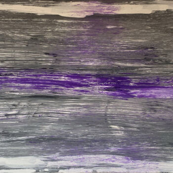 Pittura intitolato "Horizon Abstract Pa…" da Apostel13, Opera d'arte originale, Acrilico