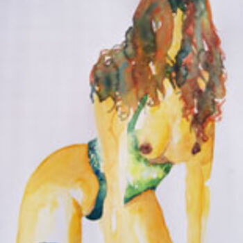 Malerei mit dem Titel "position" von Hervé Lequin, Original-Kunstwerk