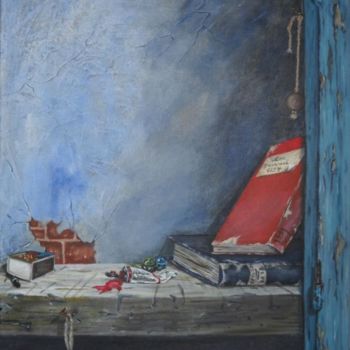 Painting titled "La Vieille Etagere" by Dominique Serusier, Original Artwork