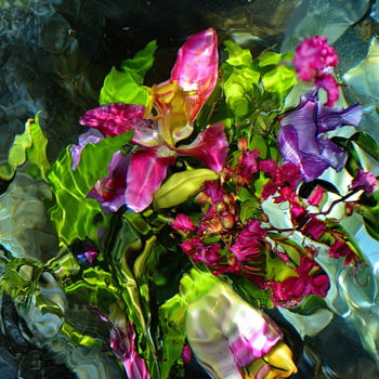 Photography titled "couleurs mélangées" by Aquartistiq, Original Artwork, Digital Photography