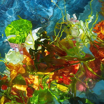 Photography titled "mélange de fleurs 2" by Aquartistiq, Original Artwork, Digital Photography