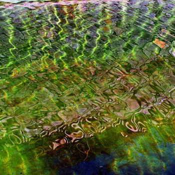 Photographie intitulée "rides d'eau" par Aquartistiq, Œuvre d'art originale, Photographie numérique