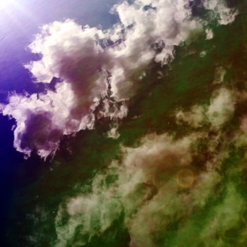 Fotografie getiteld "le ciel dans l'eau…" door Aquartistiq, Origineel Kunstwerk, Digitale fotografie