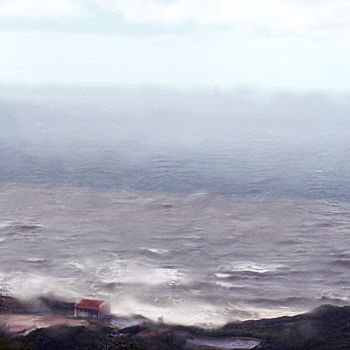 Photographie intitulée "orage 1" par Aquartistiq, Œuvre d'art originale, Photographie numérique