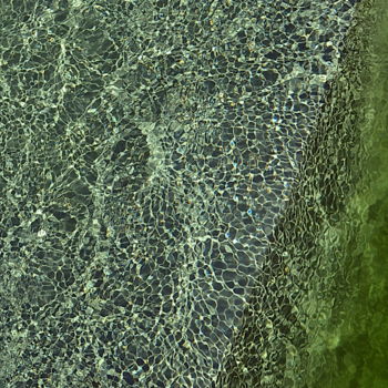 Fotografia intitolato "reflets d'eau 2" da Aquartistiq, Opera d'arte originale, Fotografia digitale