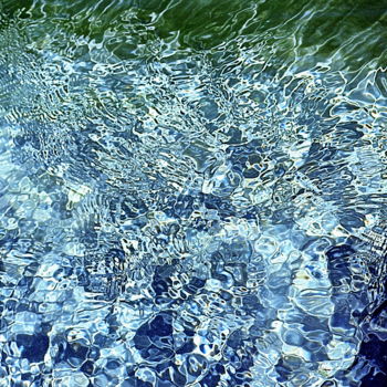 Photographie intitulée "eau en mouvement" par Aquartistiq, Œuvre d'art originale, Photographie numérique