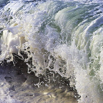 Fotografía titulada "eau en mouvement 2" por Aquartistiq, Obra de arte original, Fotografía digital