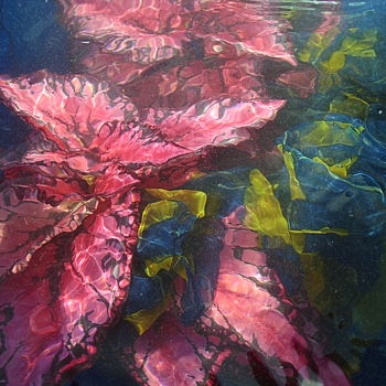 Photographie intitulée "couleurs aquatiques" par Aquartistiq, Œuvre d'art originale, Photographie numérique