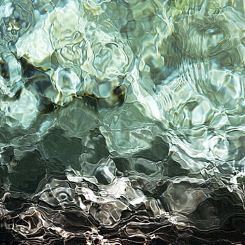 Photographie intitulée "reflets piscine" par Aquartistiq, Œuvre d'art originale, Photographie numérique