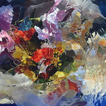 Photography titled "fleurs et foulards…" by Aquartistiq, Original Artwork, Digital Photography